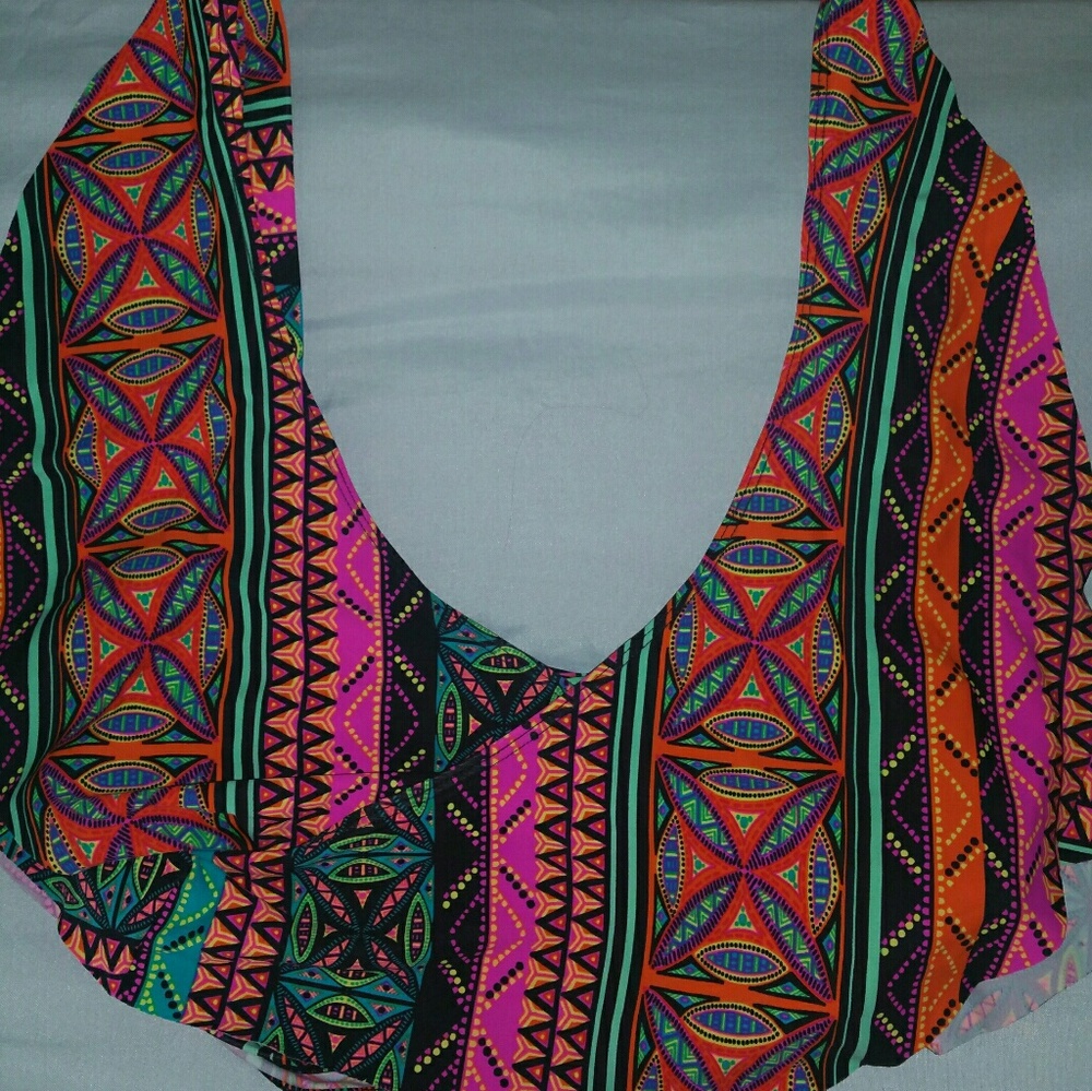 HANDKERCHIEF SWIM TOP - Picture 3 of 4